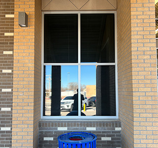 School Window Protected with DefenseLite
