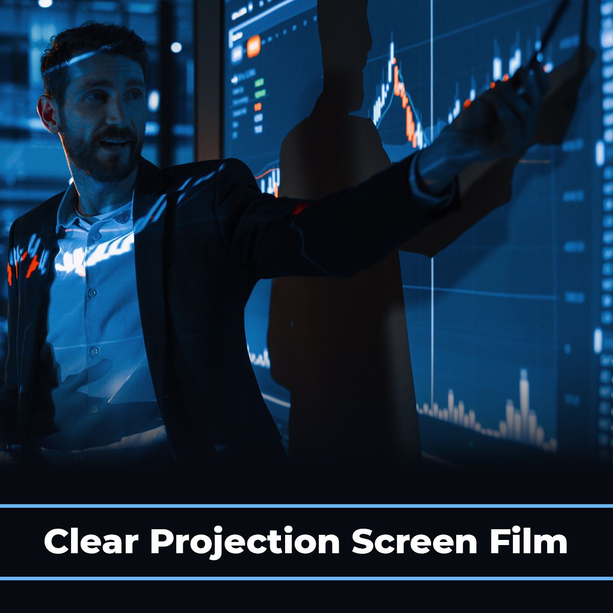 Clear Projection Screen Film